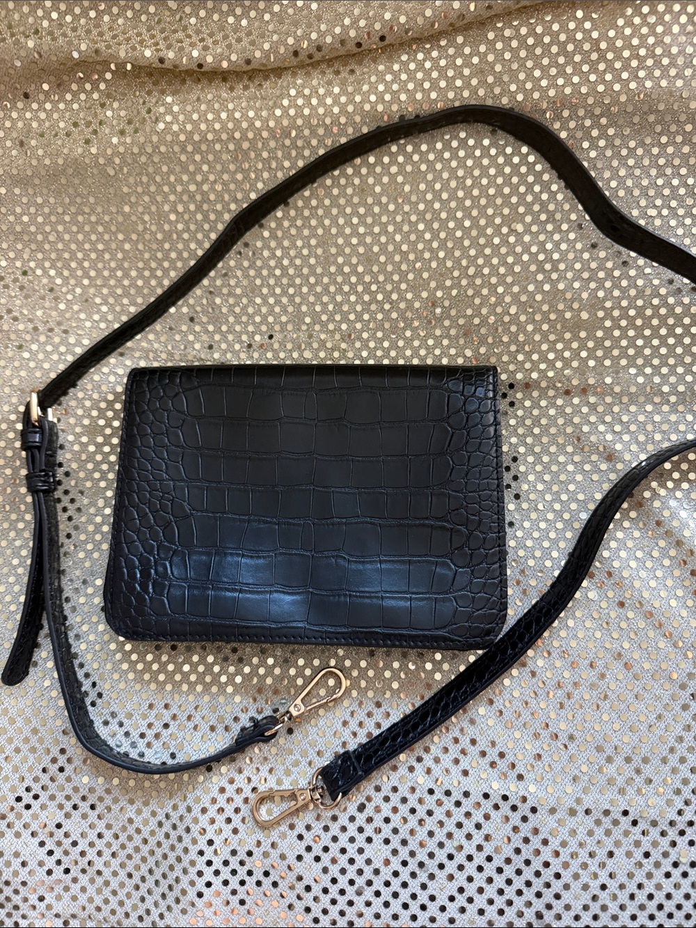 Forever 21 Black Clutch & Shoulder Bag